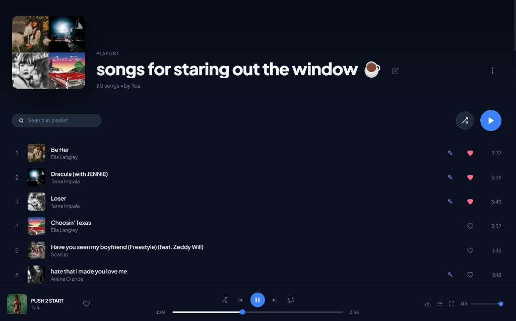 Nayda PC Desktop Music Player